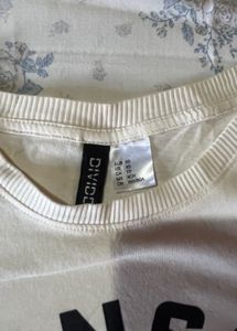 Cream Sunset Valley Graphic T-Shirt