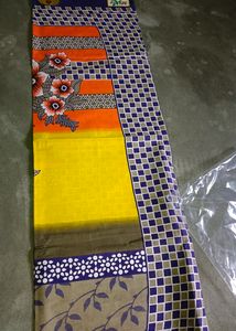 New Unstitched Cotton Dress Material