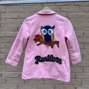 Cute Pink  Kids' Coat