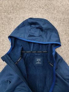 Mountain Hardwear Blue Full Zip Hoodie