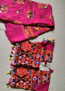 Vibrant Embroidered Lehenga Choli Set