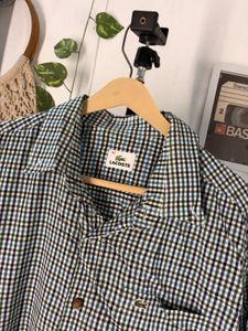 lacsoteMen's Classic Checkered Shirt