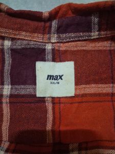 Red Plaid Flannel Shirt