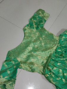 Green Festive Gown