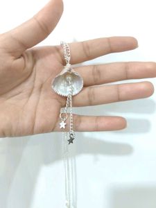 Jellyfish Seashell Necklace