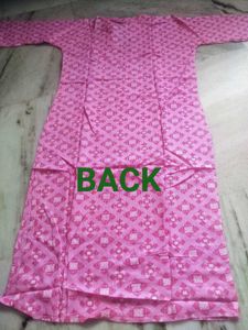 M Pink Printed Kurta