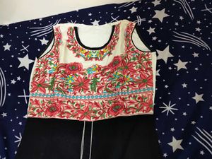Chic Colorblock Dress/kurti,unused