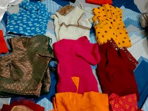 18 Assorted Women's Ethnic Blouses l 3 blouse piec