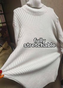 2tops# Black Turtleneck Top+ white top free