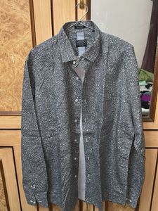 Arrow Men's Cotton Patterned Long Sleeve Shirt