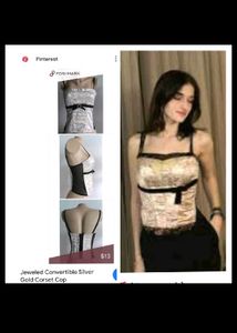 Floral Corset Top