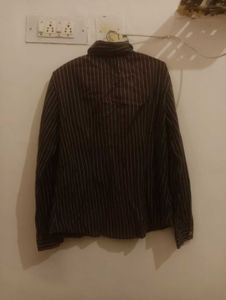 Men's Striped Casual Shirt
