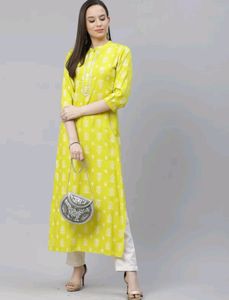 Mokshi  Printed Aline Kurti