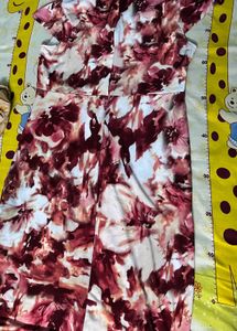 Chic Floral Print Wrap Dress