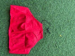 Red Casual Top