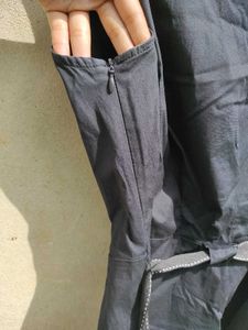 Chic Black Sleeveless Wrap Top