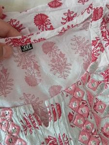 2 set of Beautiful Embroidered Kurta with pants