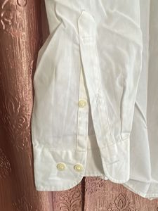 Classic White Button-Down Shirt