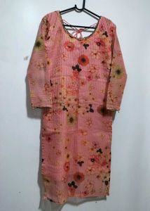 Beautiful Floral Print Kurta