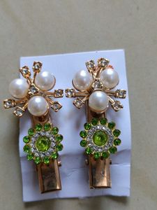 Pearl Hair Clips