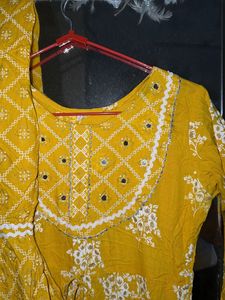 Yellow Kurta Set