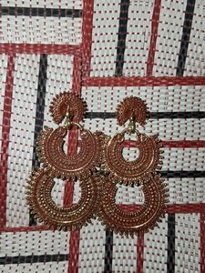 Combo of Beautiful Flower &amp; Peacock design jhumki