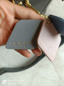 authentic JONAK PARIS BAG OG Chic Black Handbag wi