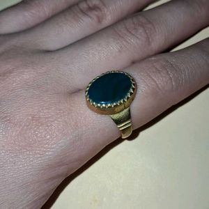 Vintage Teal Stone Ring