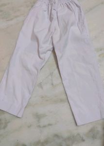 White Pant For 3- 4 Year Baby Boy