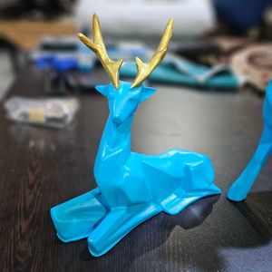 Deer Statue Showpiece Set Of 2