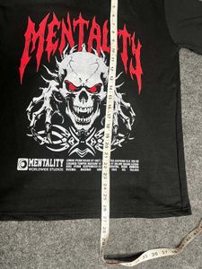Men's Black 'Mentality' Graphic T-Shirt