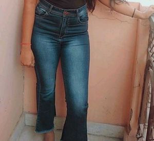 Women's Blue Bell Bottom Jeans