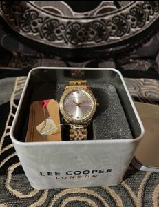 Lee Cooper Diamond Studded Watch