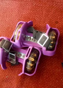 Purple Adjustable Roller Skates