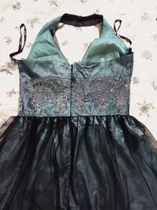 Elegant Halter Neck Party Dress