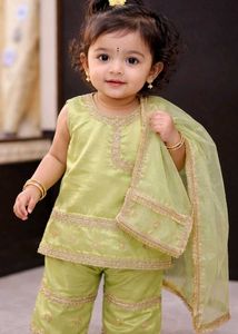 Adorable Girl's Ethnic Outfit
