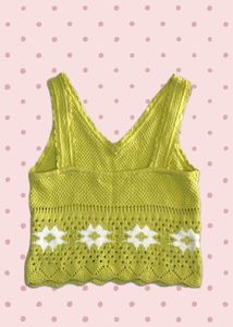 Crocheted cami