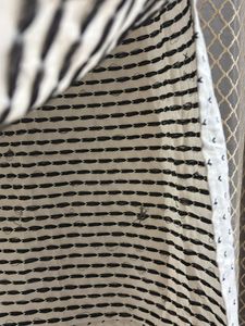 white threaded kurta