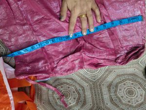 Heavy party wear blouse &amp; Shimmer peticot L size