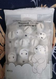 Cute Compressed Facial Masks