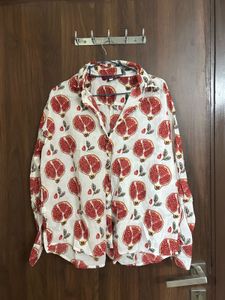 Pomegranate Print Shirt