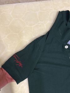 Classic Green Tommy Hilfiger Polo Shirt