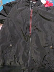 Distort Bomber Jacket - Black