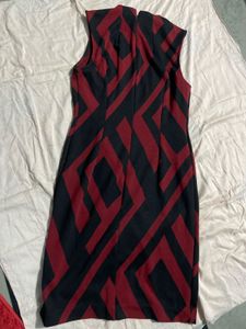 Bold Geometric Print Dress