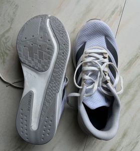 Adidas Women White Running Shoes