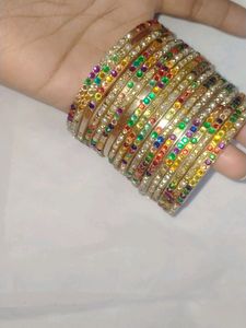 Multi Colour Chudi Set