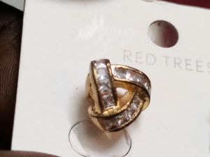 Red Trees Earrings