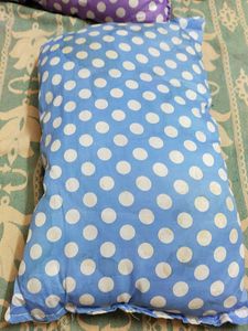 Purple Polka Dot Cushion Cover