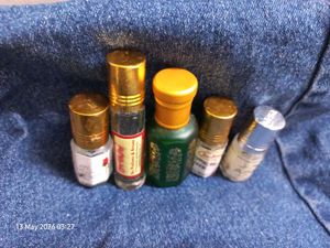 Assorted Empty Attar Perfume Bottles