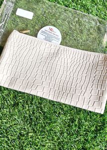 Ny Bae Stylish Croc Embossed Travel Pouch